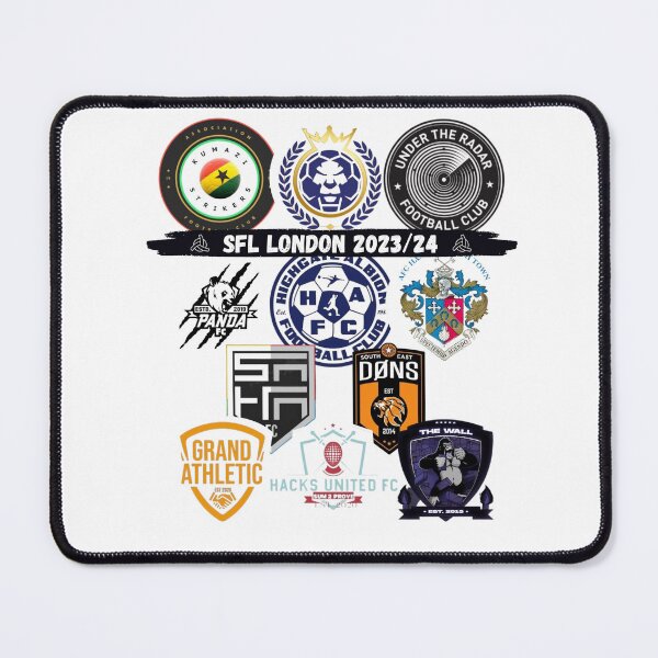 Item preview, SFL London - Sunday League Badges designed and sold by PointsPerGame.