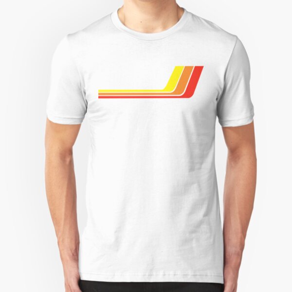 Retro Toyota Racing Stripes Shirt Slim Fit T-Shirt