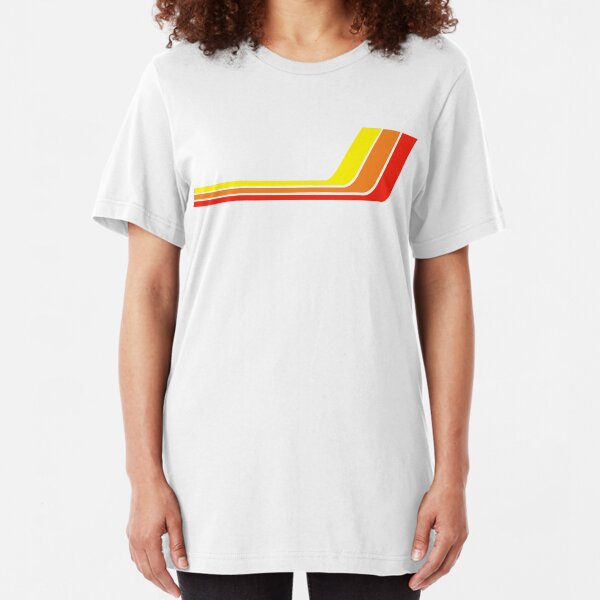 Retro Toyota Racing Stripes Shirt Slim Fit T-Shirt