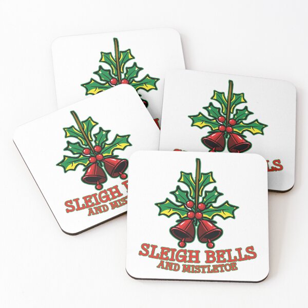 Item preview, Sleigh bells and mistletoe designed and sold by BNCH44.