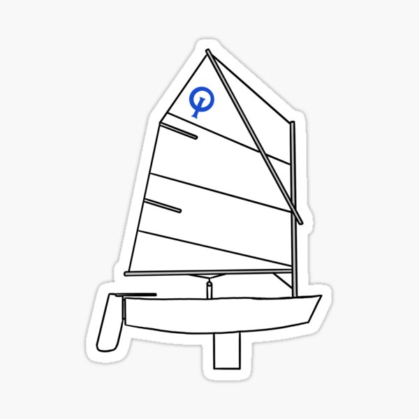 Item preview, Opti Sailboat designed and sold by k4tec4rter.
