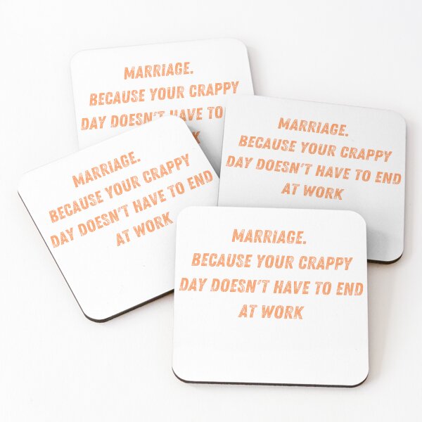 Item preview, Marriage. Because your crappy day doesn't have to end at work designed and sold by AngelArtss.