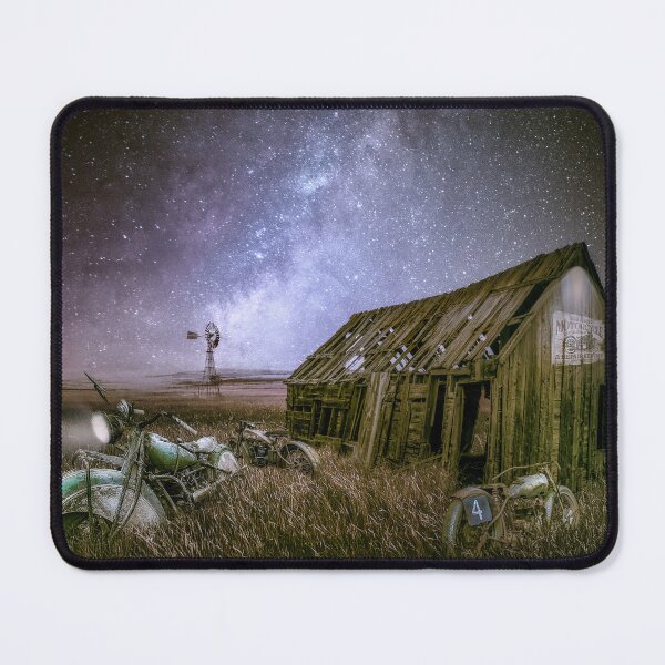 Item preview, motorcycle graveyard designed and sold by RustyTinGallery.