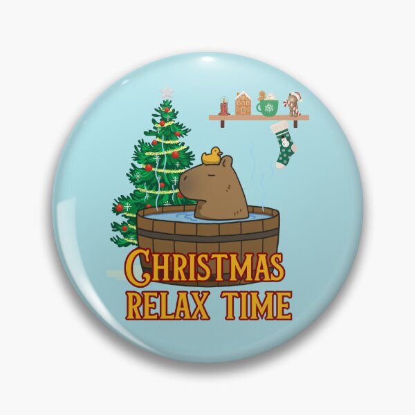 Item preview, Christmas Capybara designed and sold by DorotaP.