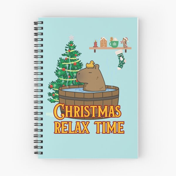 Item preview, Christmas Capybara designed and sold by DorotaP.