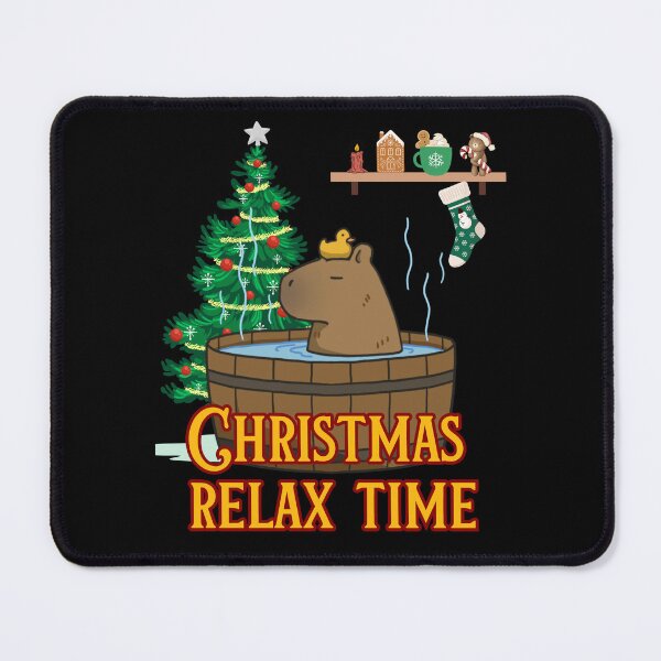 Item preview, Christmas Capybara designed and sold by DorotaP.