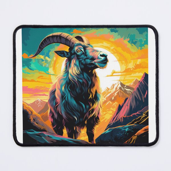 Item preview, mountain goat sundown designed and sold by nickmoore1986.