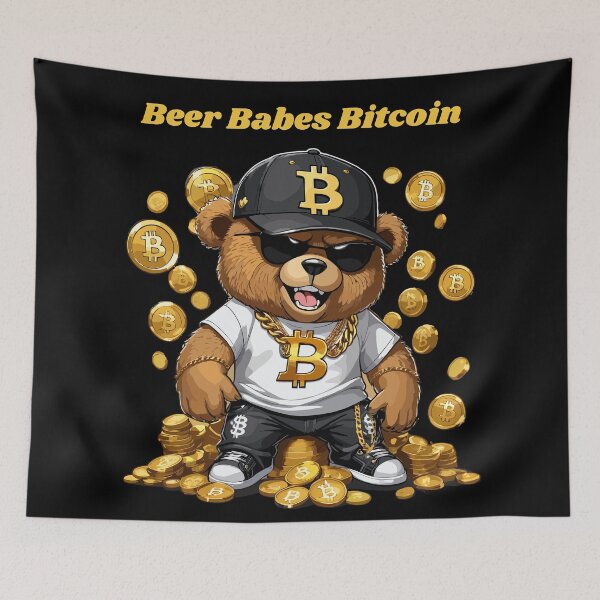 Item preview, Beer Girls and Bitcoin designed and sold by YolaShopOnline.