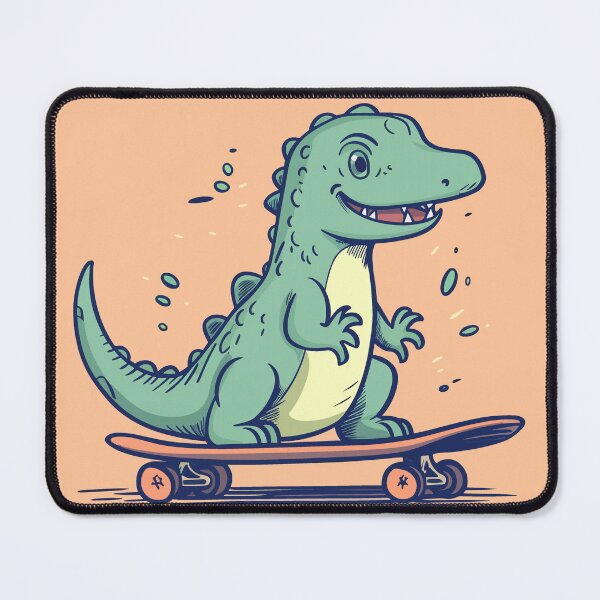 Item preview, Skating Dinosaur designed and sold by TheHellSong.
