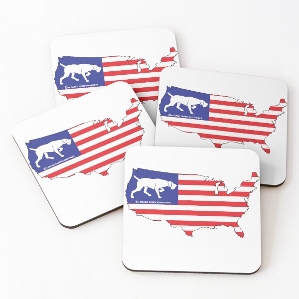 Item preview, Wirehair Nation, Red, White and Blue Flag designed and sold by CraneCreek.