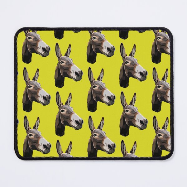 Item preview, D is for Donkey,Donkey Design – Cute & Charming Farm Animal Art designed and sold by PrettylittlepastelUk.