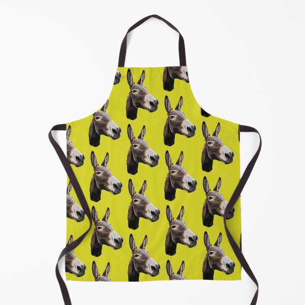 Item preview, D is for Donkey,Donkey Design – Cute & Charming Farm Animal Art designed and sold by PrettylittlepastelUk.