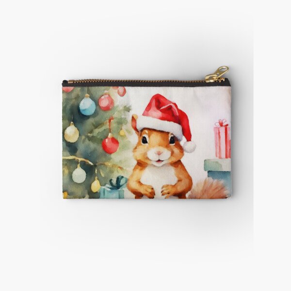 Item preview, Watercolour Christmas Squirrel designed and sold by NikkiBear67.