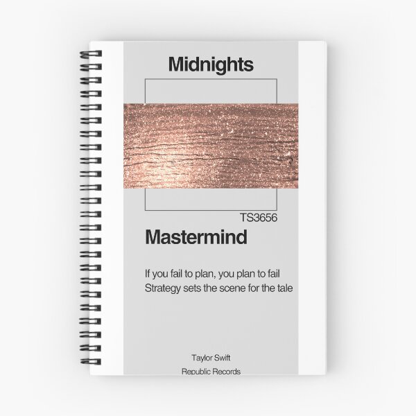 Item preview, TAYLOR SWIFT - Mastermind - Paint Swatch Design designed and sold by LenasVersion.