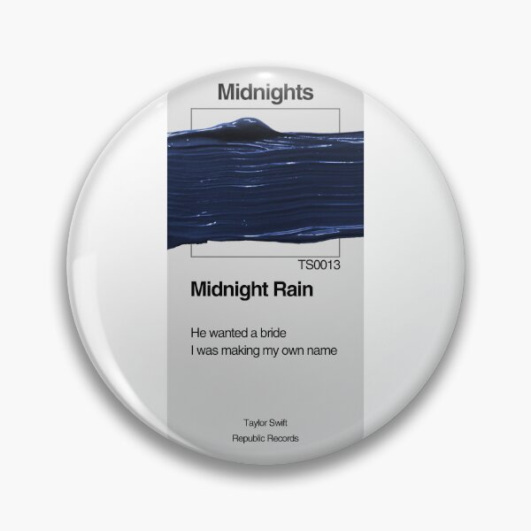 Item preview, TAYLOR SWIFT - Midnight Rain- Paint Swatch Design designed and sold by LenasVersion.