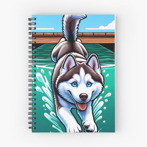 Item preview,  Husky's Lake Plunge designed and sold by Anechkau.