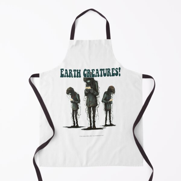 Item preview, Earth Creatures Who Are Yellow & Hairy - For Light Backgrounds designed and sold by The Imagination Source™.