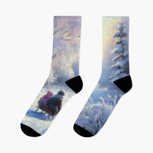 Item preview, Sledding Scene designed and sold by badguyduh.