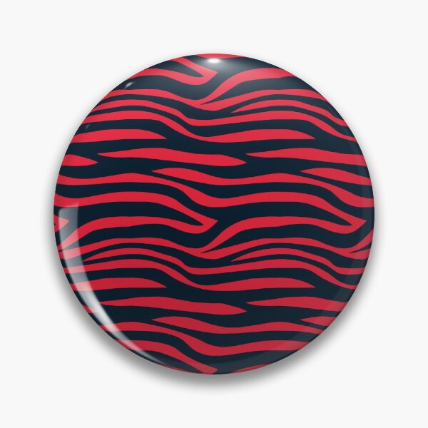 Item preview, Red Zebra Style Pattern designed and sold by Patternliss.