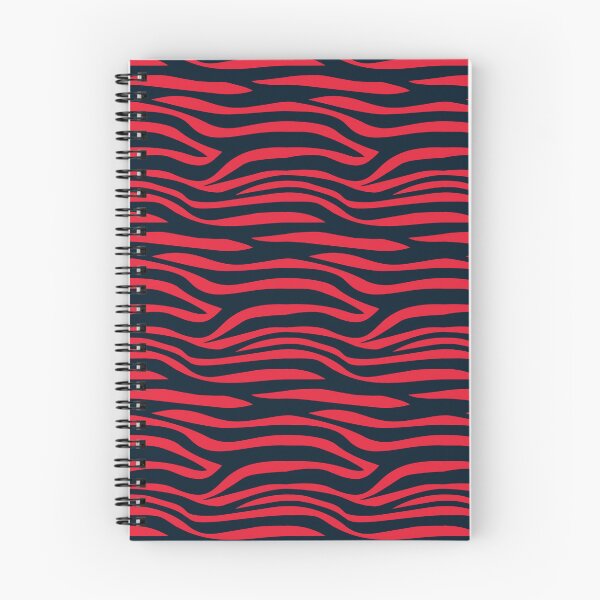 Artikelvorschau, Rotes Zebramuster entworfen und verkauft von Patternliss.