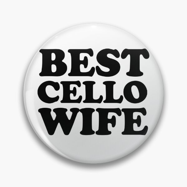 Item preview, best cello wife - gift designed and sold by EmeraldMusic.