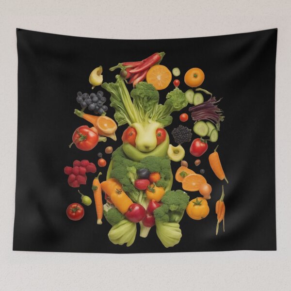 Item preview, Tasty portrait with a cheerful animal designed and sold by etnia.