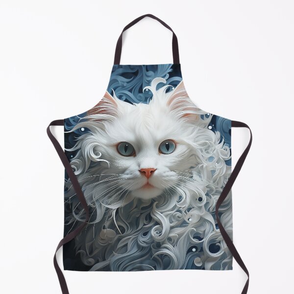 Item preview, Noble White Cat designed and sold by OldNewAmbient.