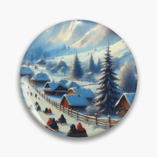 Item preview, Sledding Scene designed and sold by badguyduh.