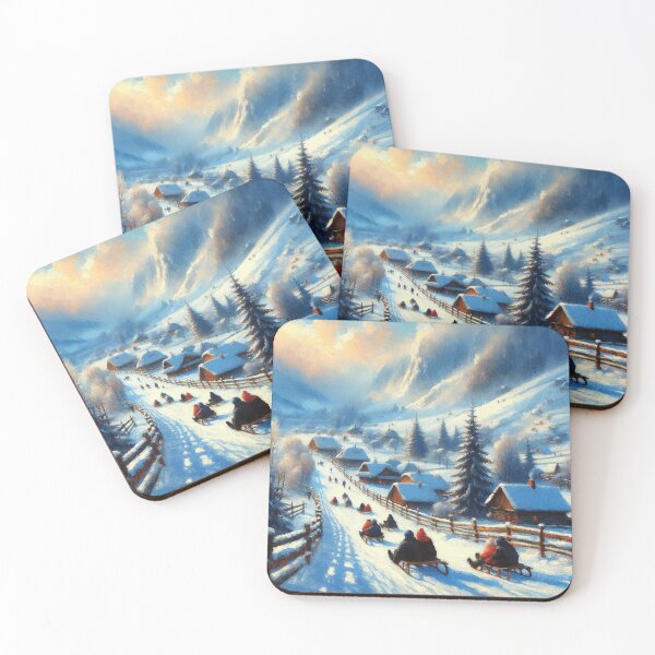 Item preview, Sledding Scene designed and sold by badguyduh.