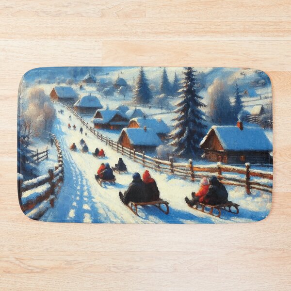 Item preview, Sledding Scene designed and sold by badguyduh.