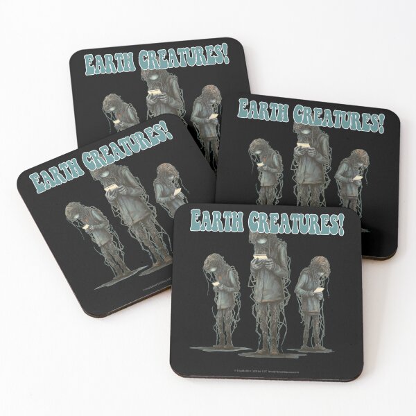 Item preview, Earth Creatures Who Are Yellow & Hairy -  For DARK Backgrounds designed and sold by The Imagination Source™.