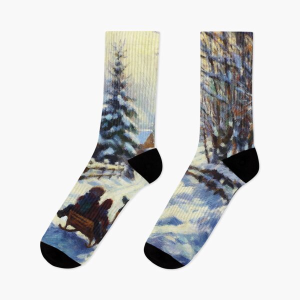 Item preview, Sledding Scene designed and sold by badguyduh.