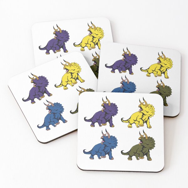 Item preview, Multicolor Triceratops  designed and sold by caseycreates704.