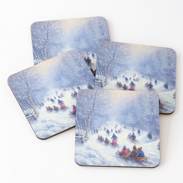 Item preview, Sledding Scene designed and sold by badguyduh.