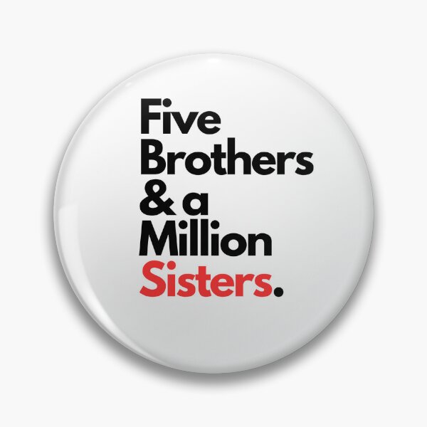 Item preview, Five Brothers and a Million Sisters  designed and sold by elvisgirl2000.