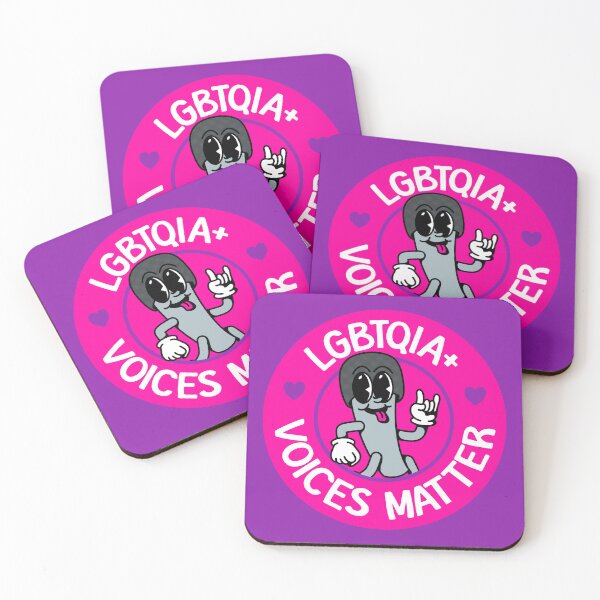 Item preview, LGBTQIA+ Voices Matter - Support The Queer Communtiy designed and sold by Picket Club.