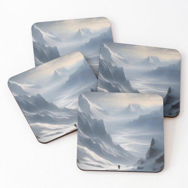 Item preview, Snow-Covered Mountain Trail designed and sold by Design-Illusi0n.
