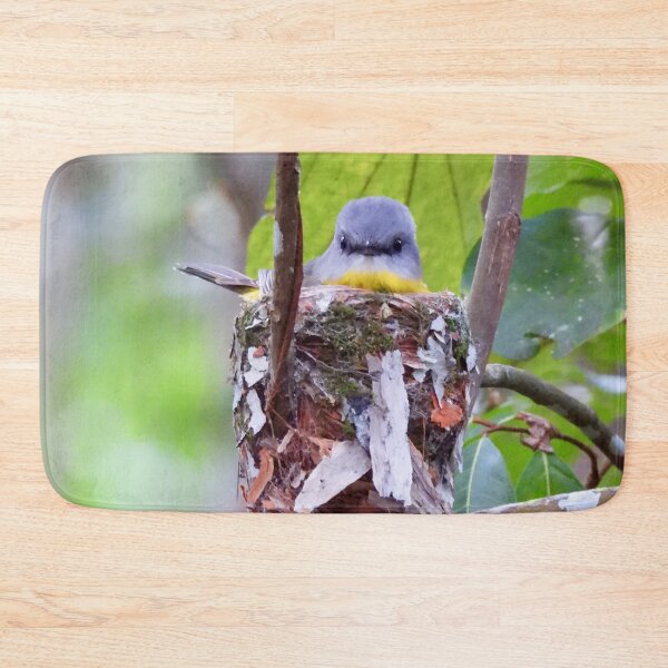 Item preview,  Eastern Yellow robin nesting time designed and sold by Mark Grimsley.