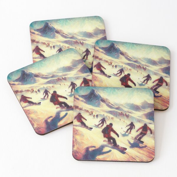 Item preview, Snowboarding Scene designed and sold by badguyduh.