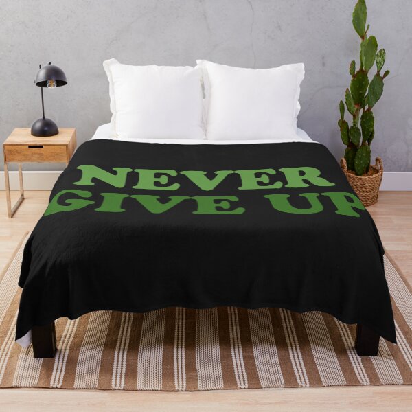Item preview, never give up designed and sold by KOKOTART.