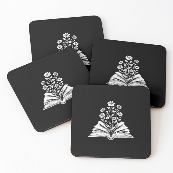 Item preview, flowers growing from book designed and sold by GRASTORE.