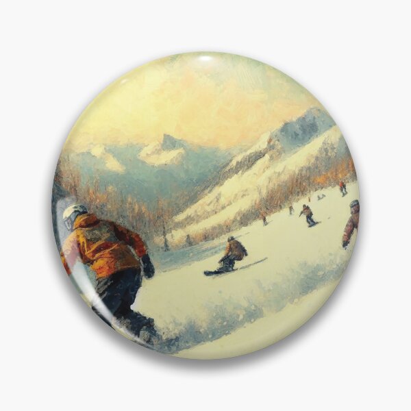 Item preview, Snowboarding Scene designed and sold by badguyduh.