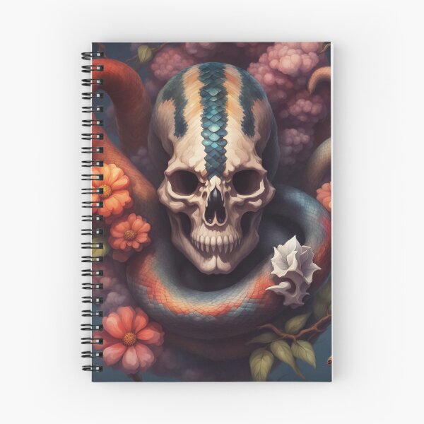 Item preview, Artistic Snake Skull Mashup Painting Staredown  designed and sold by SoloCraftStudio.