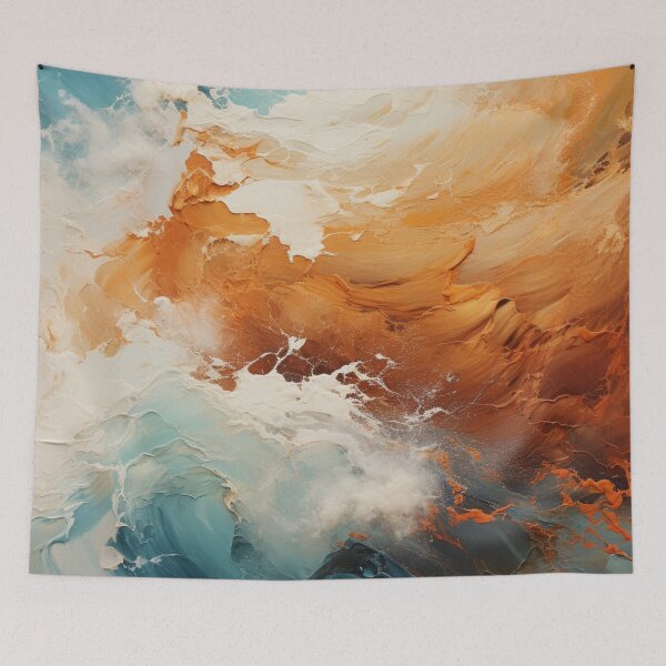 Item preview, Wavy painting designed and sold by Riverside-Moon.