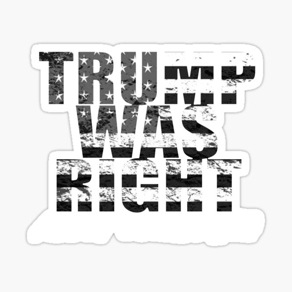 Vista previa del artículo con la obra «Trump tenía razón en todo», diseñado y vendido por GreenGuyTees.