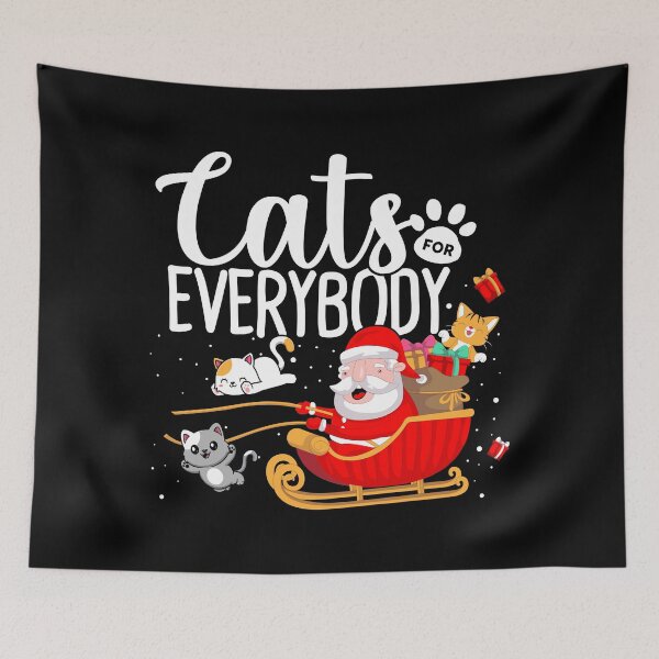 Item preview, Cats For Everybody Christmas Cats Xmas Meow Christmas for Kids designed and sold by ZETTIF ⭐⭐⭐⭐⭐.
