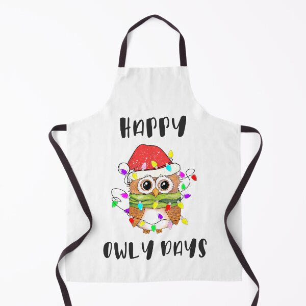 Item preview, Happy Owly days, Funny Santa Owl designed and sold by HandicraftArt.