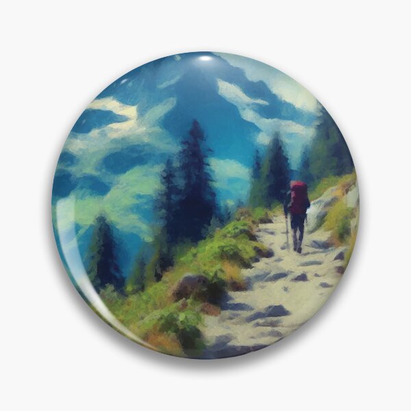 Item preview, Hiking Scene designed and sold by badguyduh.