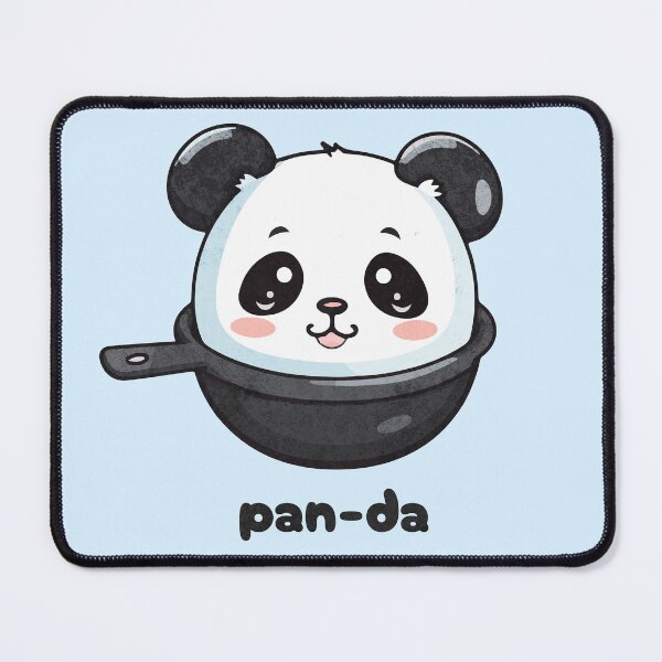 Item preview, Pan-da - Kawaii Panda in Frying Pan designed and sold by Sir Meow Meow.