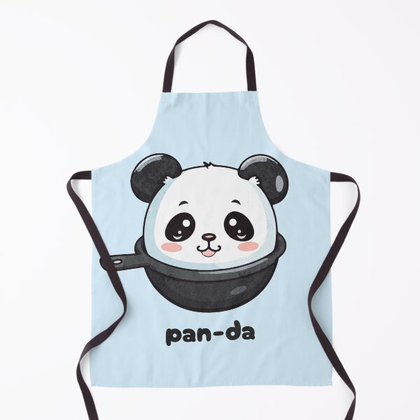 Item preview, Pan-da - Kawaii Panda in Frying Pan designed and sold by Sir Meow Meow.
